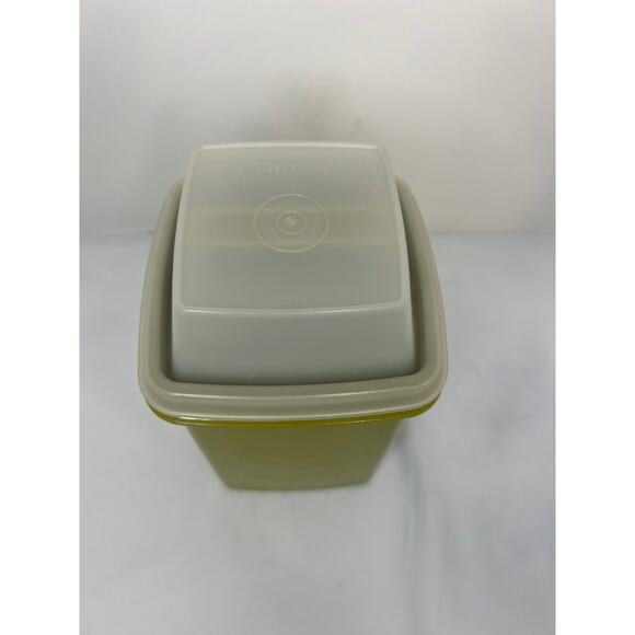 Vintage Tupperware Pickle Keeper Holder Avocado Green 1330 -3 - Picture 3 of 5